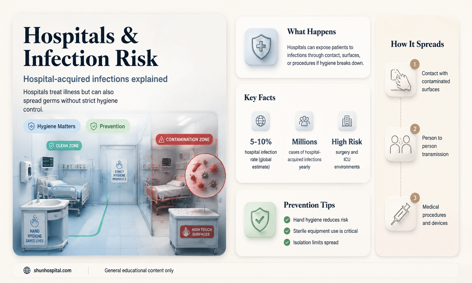 are hospitals contagious