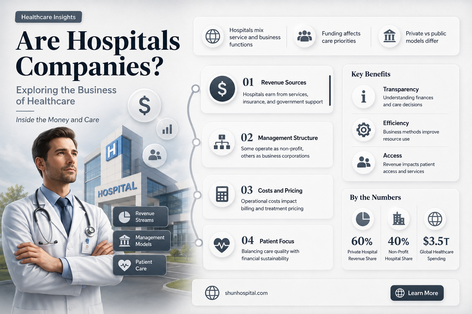 are hospitals companes