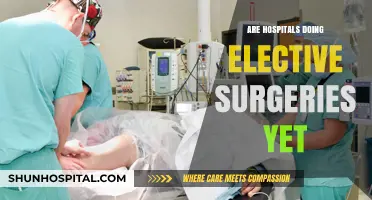 Elective Surgeries in Hospitals: Current Status and Future Outlook