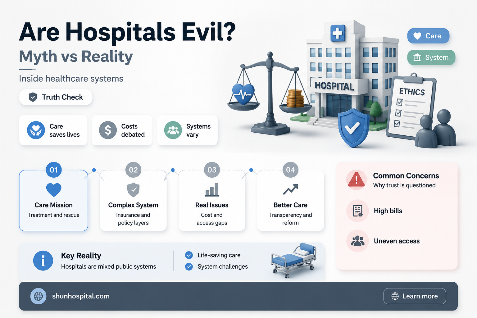 are hospitals evil