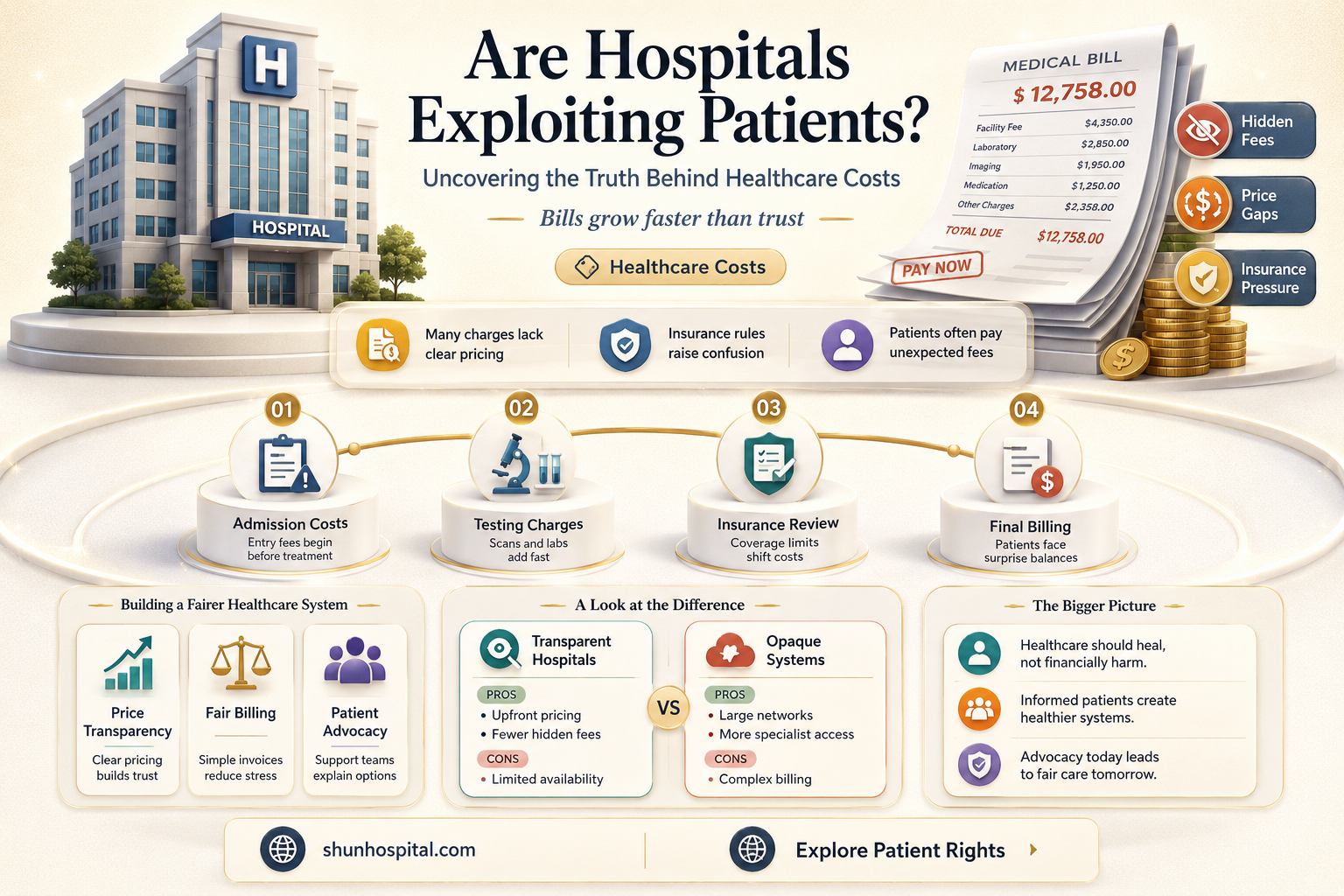 are hospitals a scam