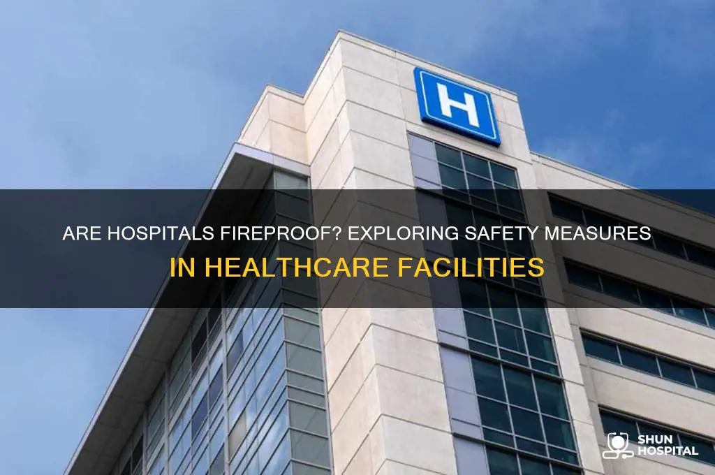 are hospitals fireproof