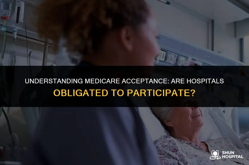 are hospitals forced to accept medicare