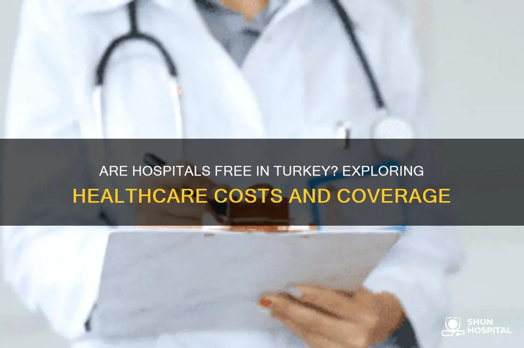 are hospitals free in turkey