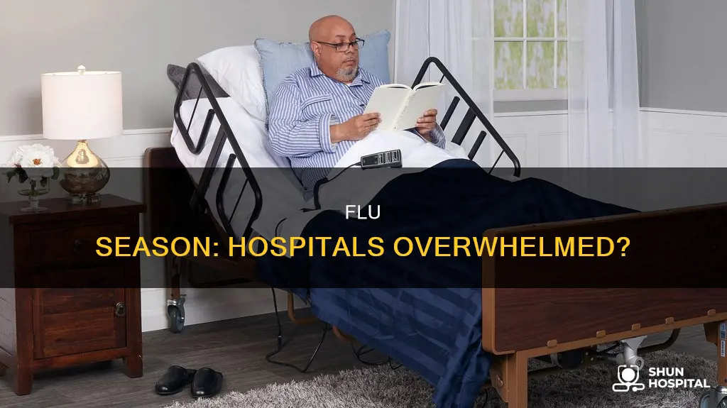 are hospitals full because of the flu