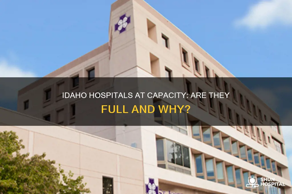 are hospitals full in idaho