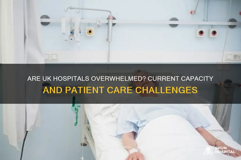 are hospitals full in uk