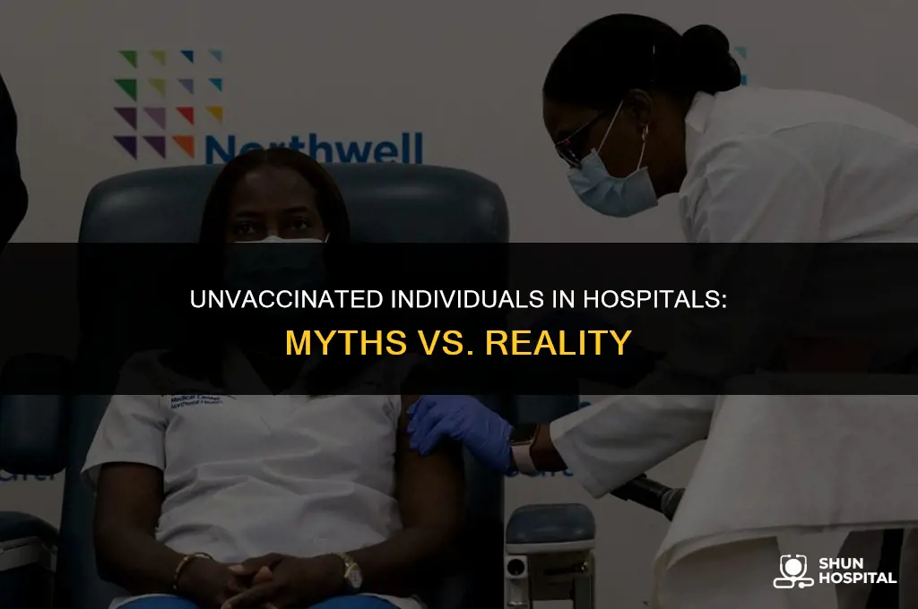 are hospitals full of unvaccinated people