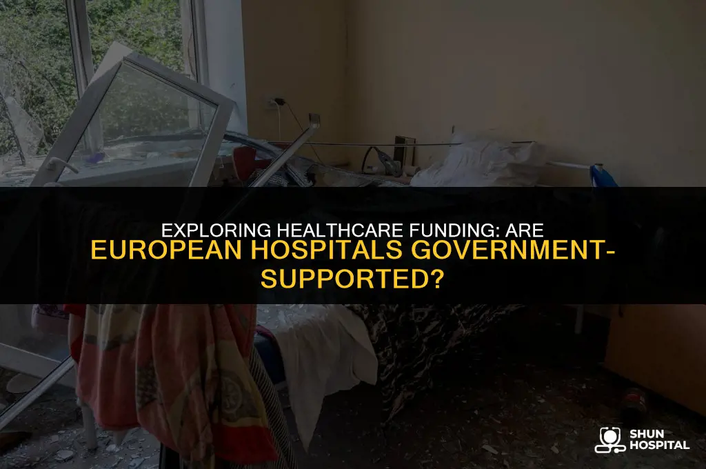 are hospitals government funded in europe