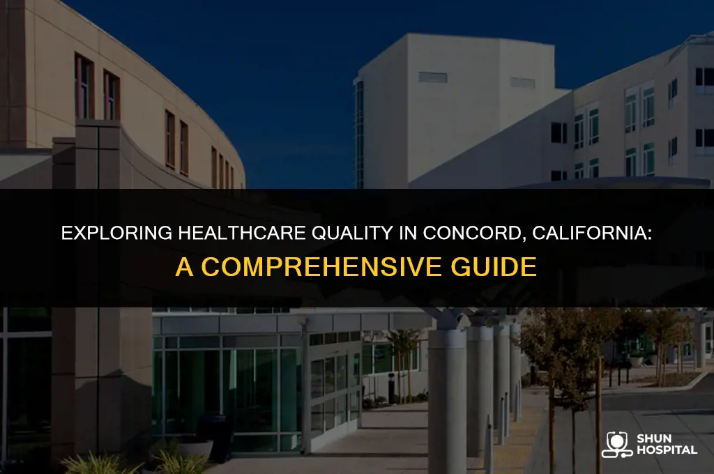 are hospitals in concord ca good