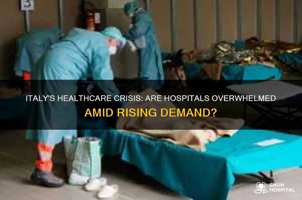 are hospitals in italy overwhelmed