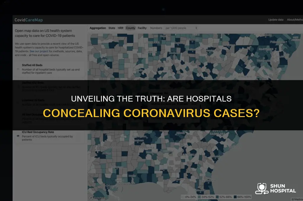 are hospitals lying about coronavirus cases