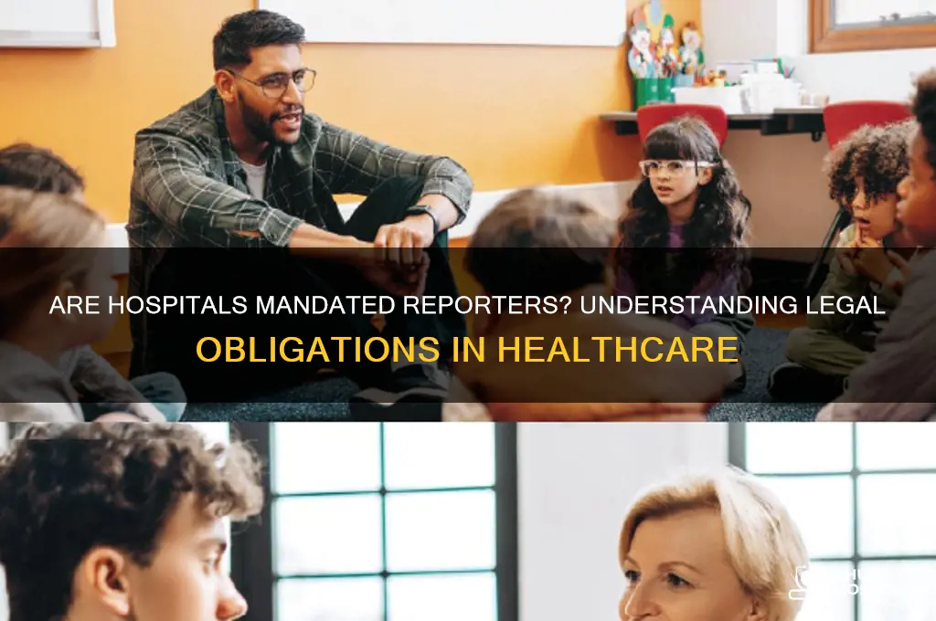are hospitals mandated reporters