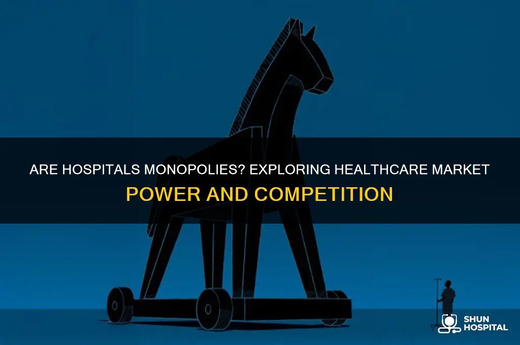are hospitals monopolies