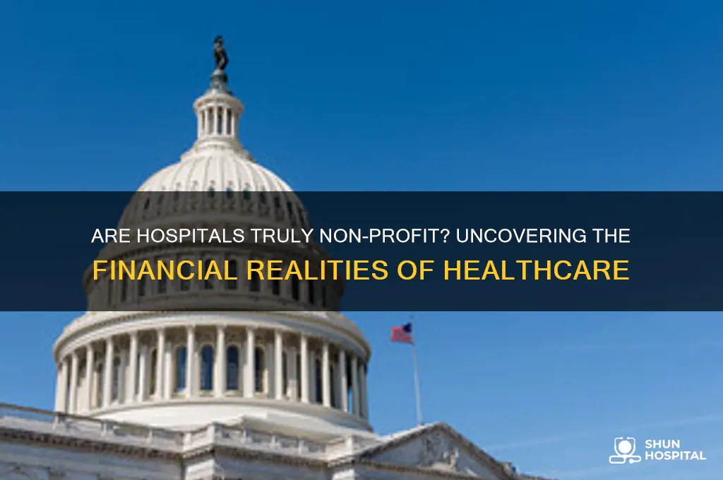 are hospitals not for profit