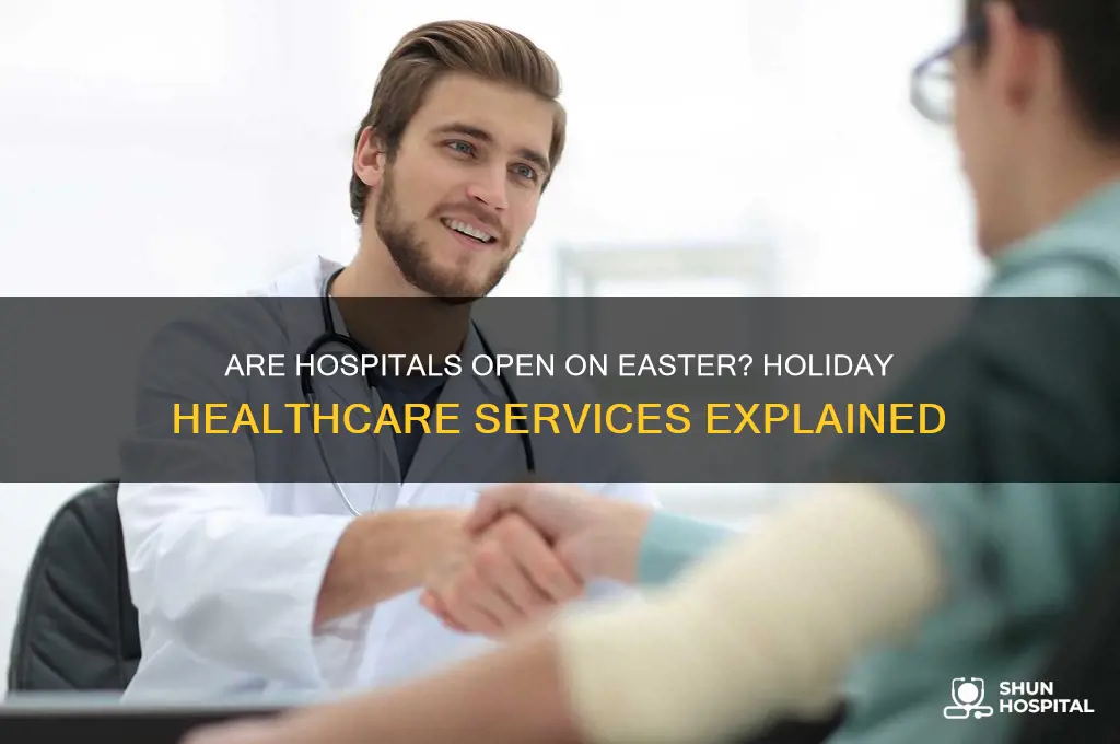 are hospitals open on easter
