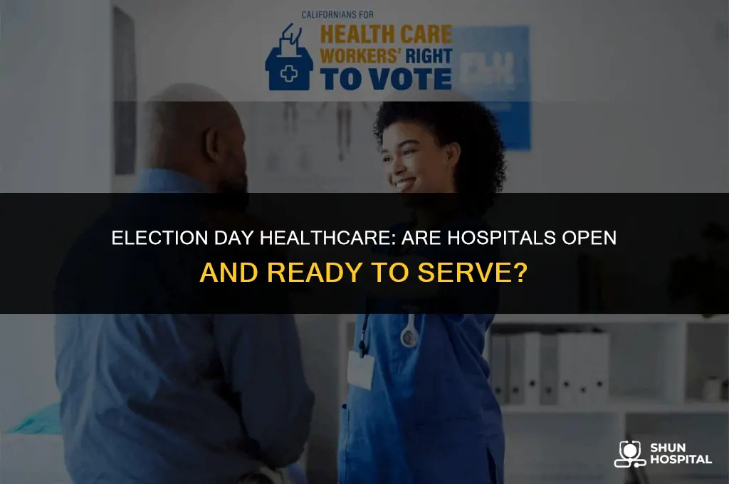 are hospitals open on election day