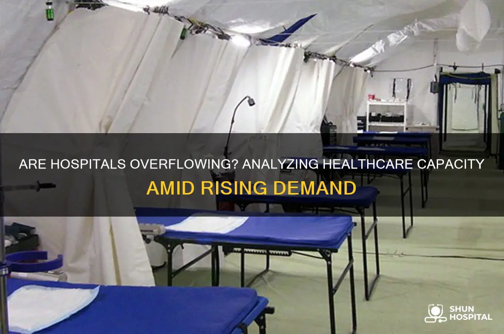 are hospitals overflowing