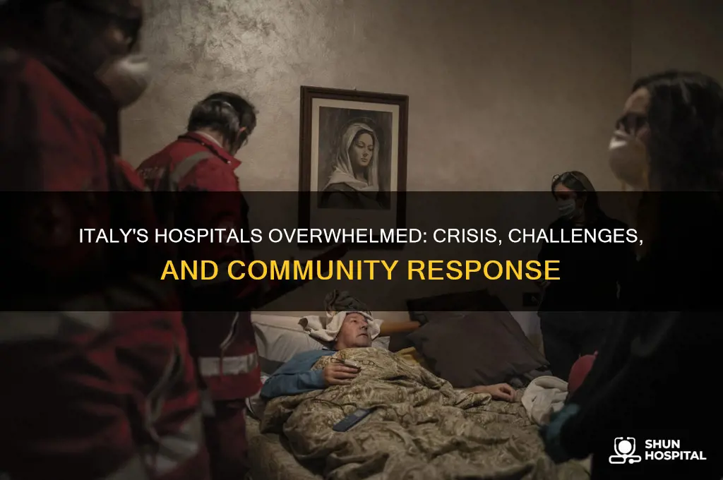 are hospitals overrun in italy
