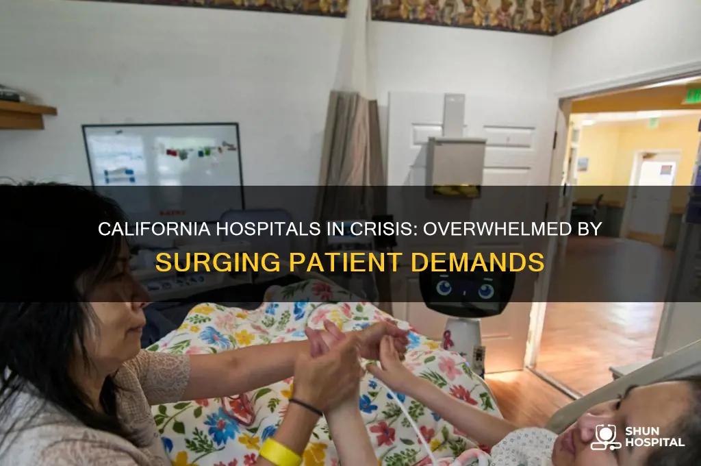 are hospitals overwhelmed california