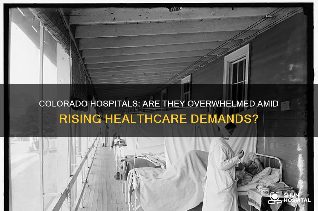 are hospitals overwhelmed in colorado
