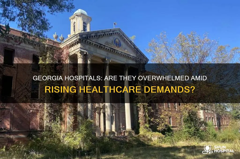 are hospitals overwhelmed in georgia