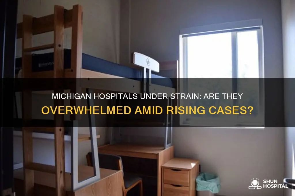 are hospitals overwhelmed in michigan