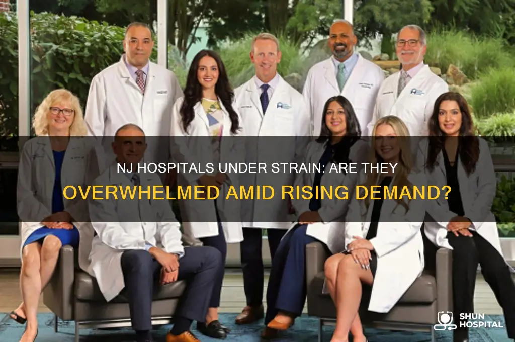 are hospitals overwhelmed in nj