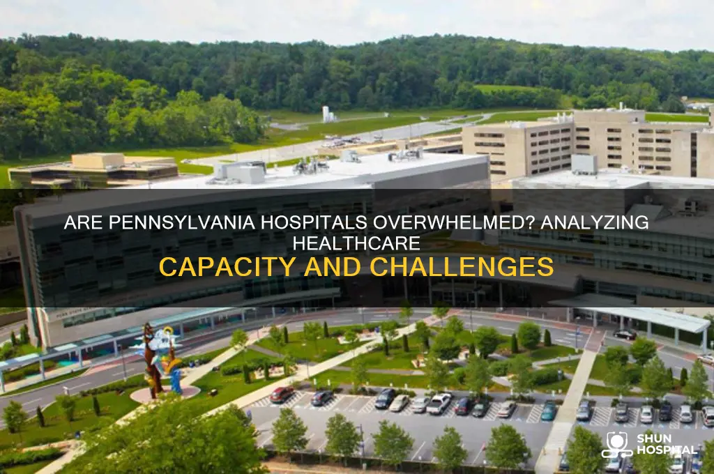 are hospitals overwhelmed in pa