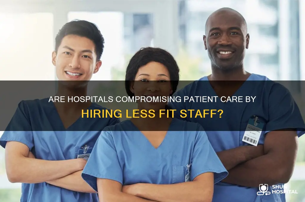 are hospitals paid less fit