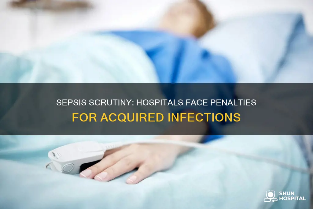 are hospitals penalized for hospital acquired sepsis