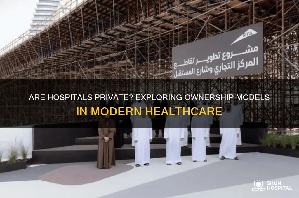 are hospitals private