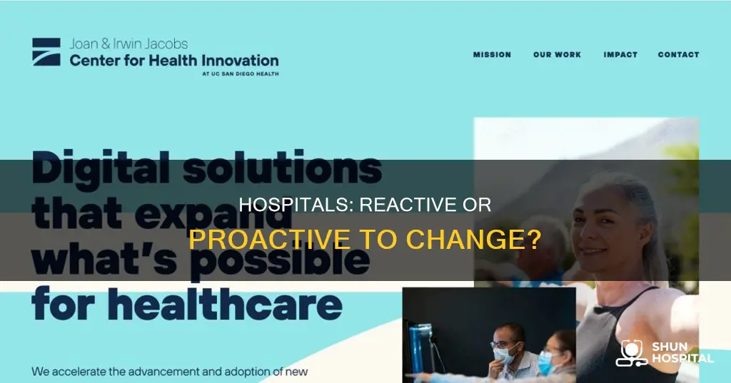 are hospitals proactive or reactive to changs