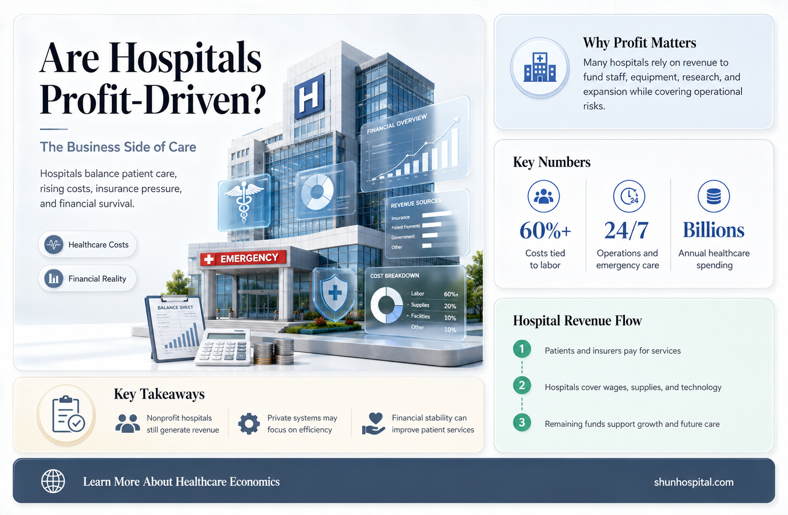 are hospitals all about money