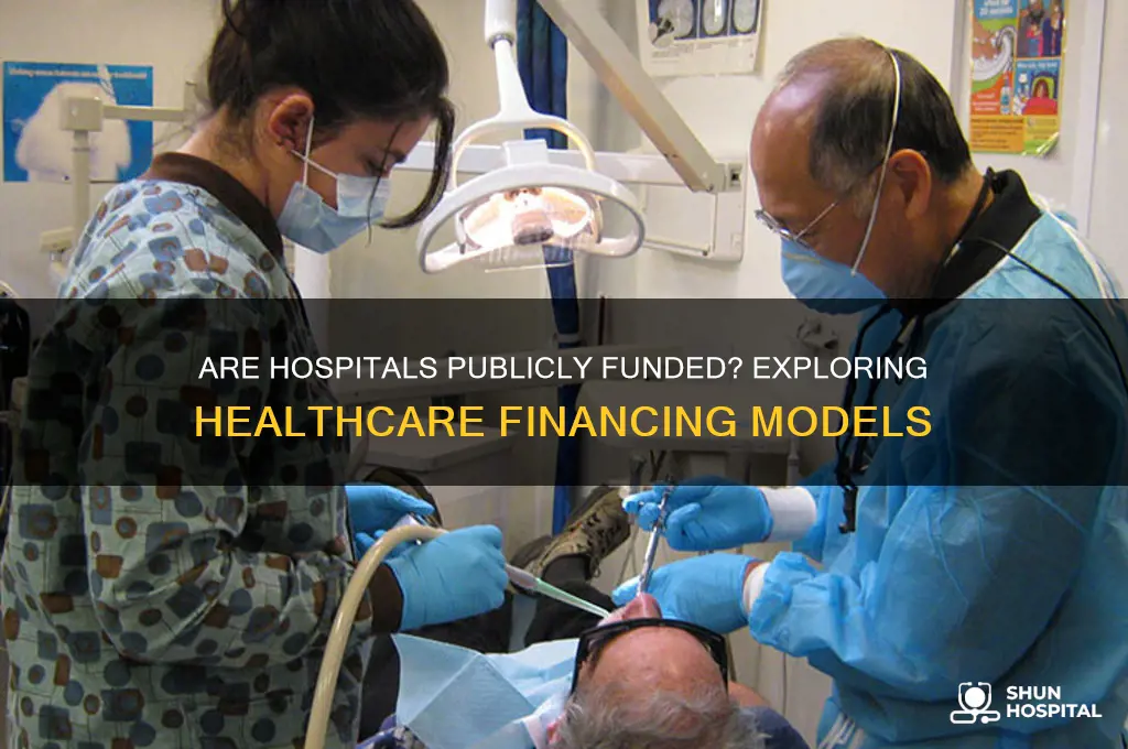 are hospitals public funded