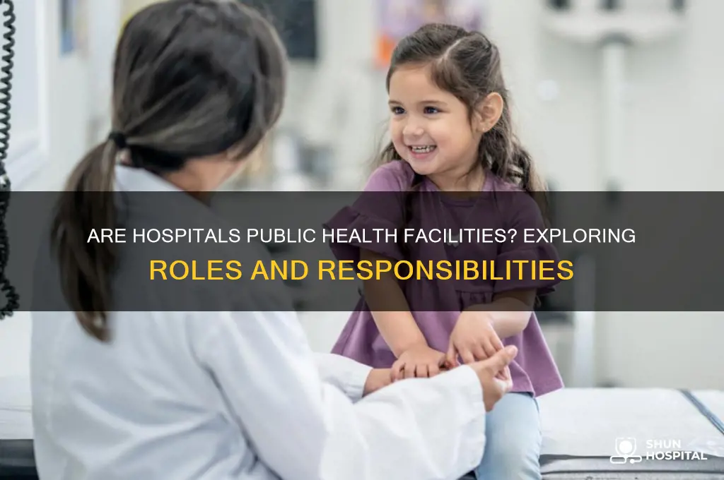 are hospitals public health facilities