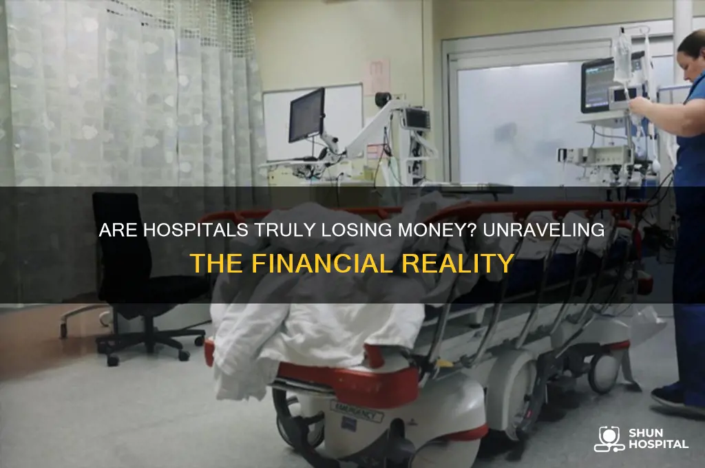 are hospitals really losing money