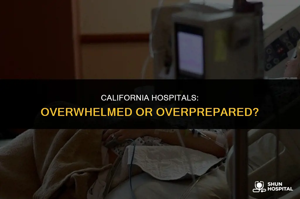 are hospitals really overwhelmed in california