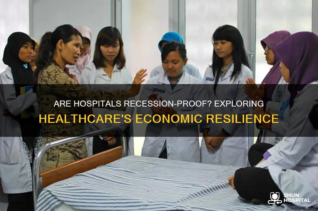 are hospitals recession proof