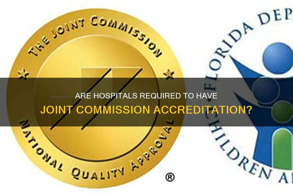 are hospitals required to be accredited by the joint commission