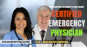 Are Board-Certified Emergency Physicians Mandatory in Hospitals? Exploring Requirements