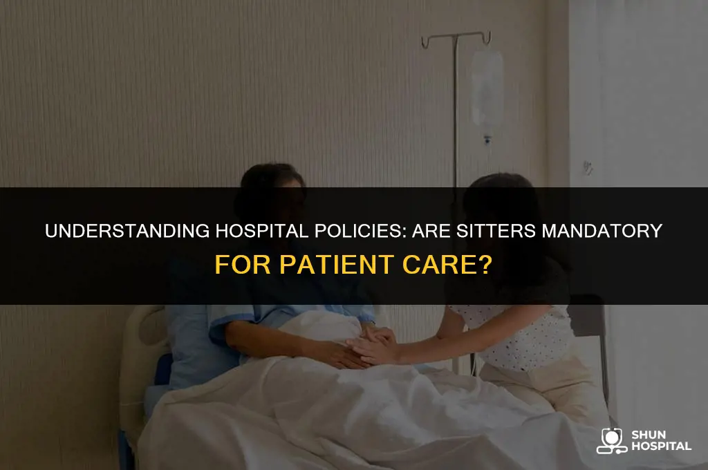 are hospitals required to provide sitters