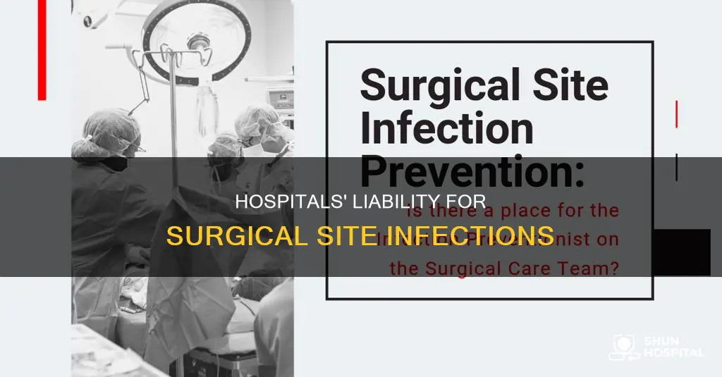 are hospitals responsible for surgical site infections