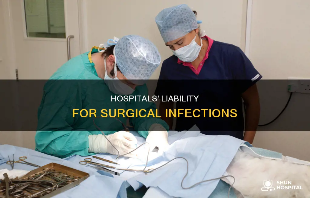 are hospitals responsible for surgical sute infections