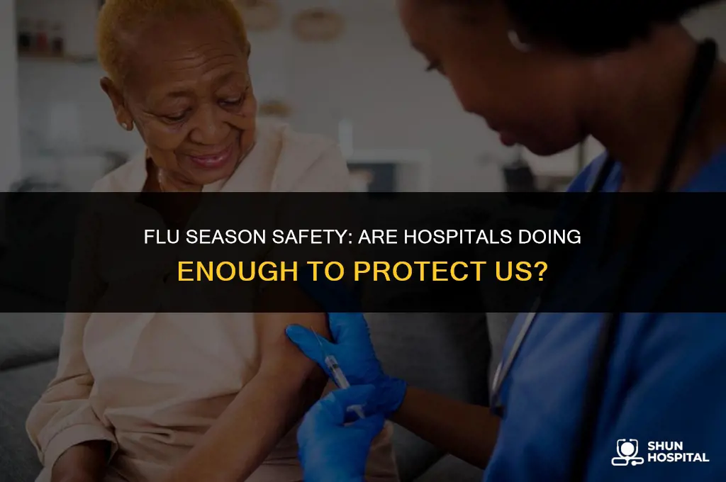 are hospitals safe during flu season