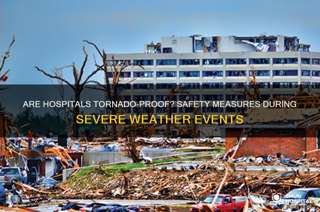 are hospitals safe during tornadoes