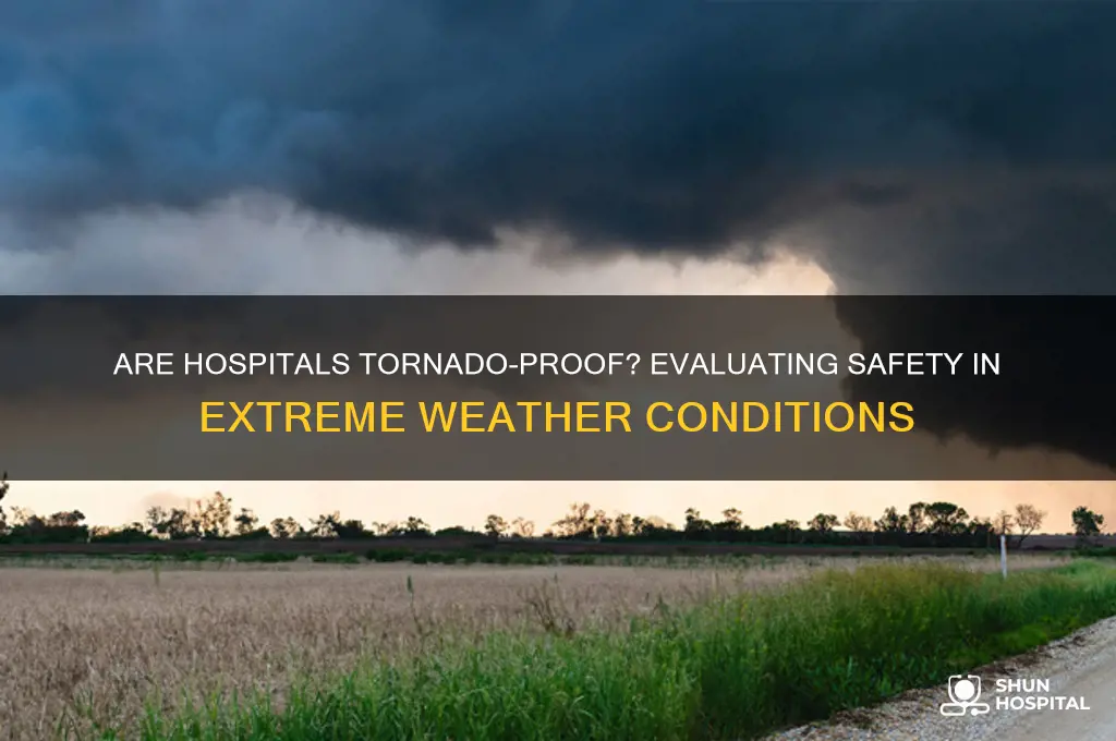 are hospitals safe in tornadoes