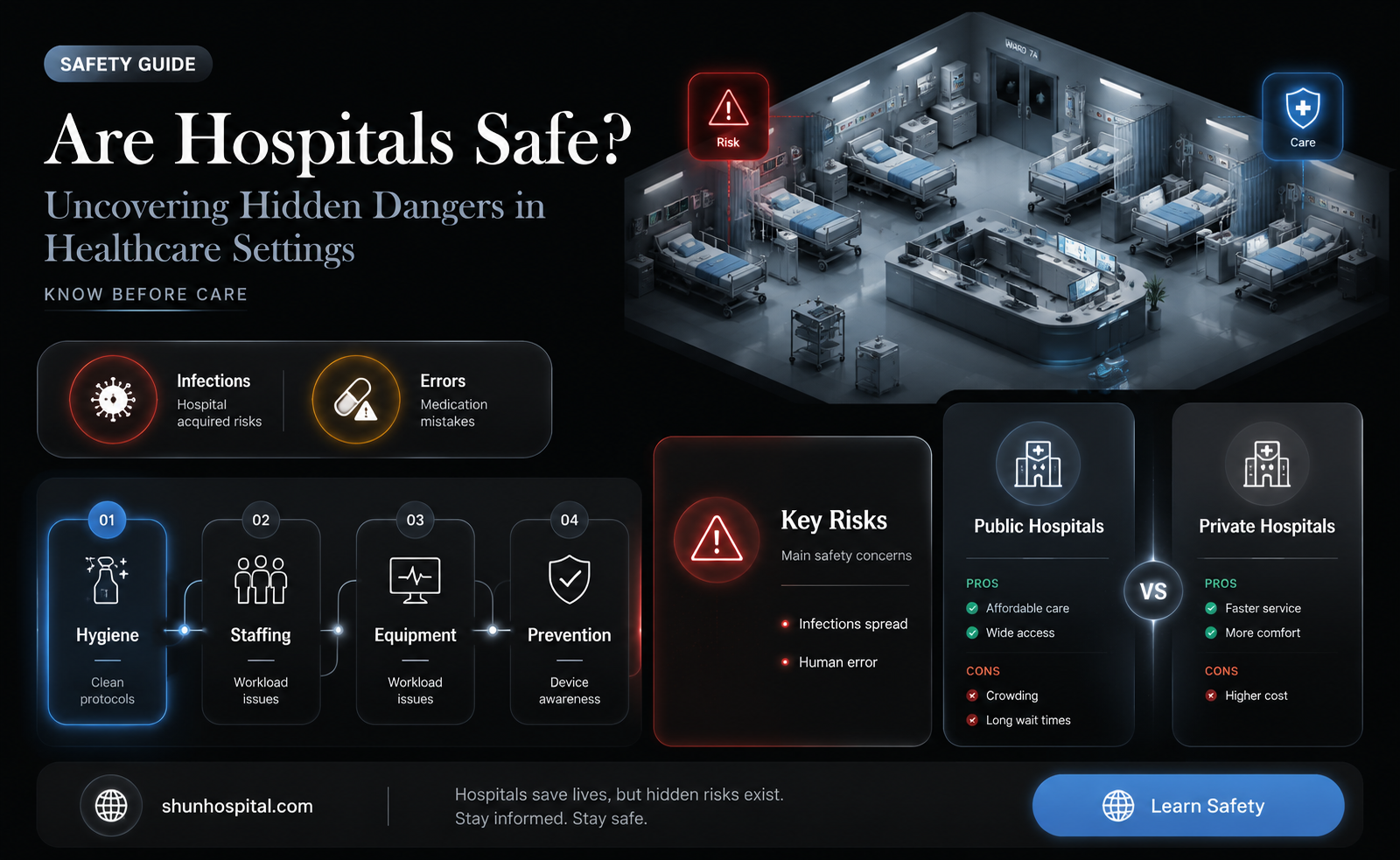are hospitals dangerous