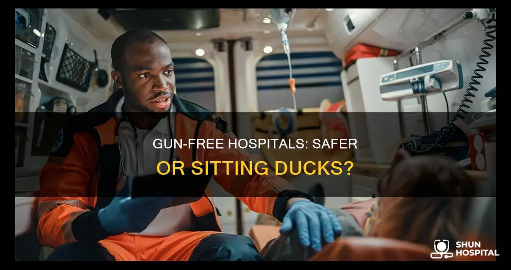 are hospitals safer with or without guns