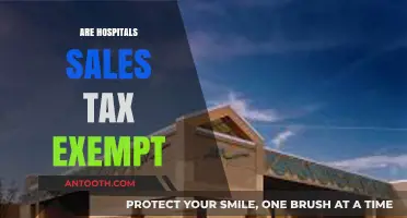 Are Hospitals Sales Tax Exempt? Understanding Tax Laws for Healthcare Facilities
